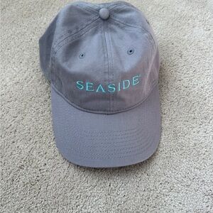 Seaside Gray and Blue Hat Cap Unisex